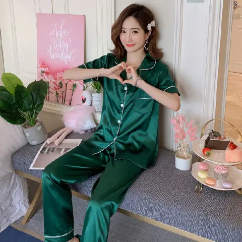 Short sleeved pants   green