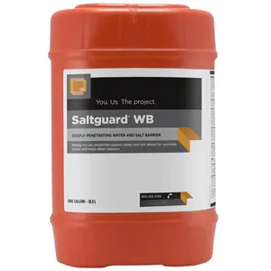 Saltguard(R) WB - Penetrating, Breathable Concrete Sealer - Trusted by Professionals (1-GAL)