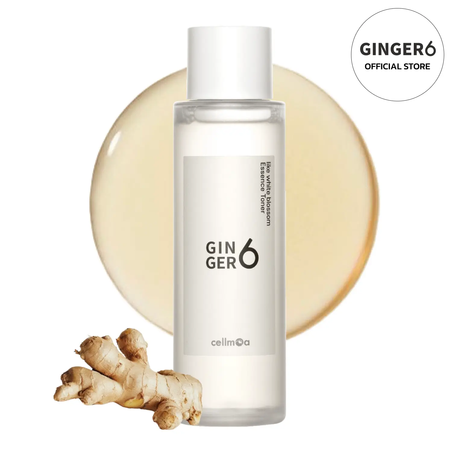 Ginger Shot Toner by GINGER6, 5.07fl. oz. - 86% Ginger Essence Water for Soothing Redness