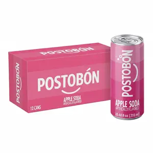 Postobon Manzana - Apple Flavored Soda 10.48 oz (Pack of 12)