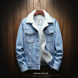 Men Light  Winter Jean Jackets