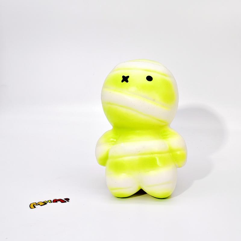 MHM Squishy Wind-Bread Buddy Stress Relief Toy - Sticky, Moist, Soft, Slow-Bouncing Foods Sensory Tool for Tactile Relaxation 9.65x6.89x4.13in