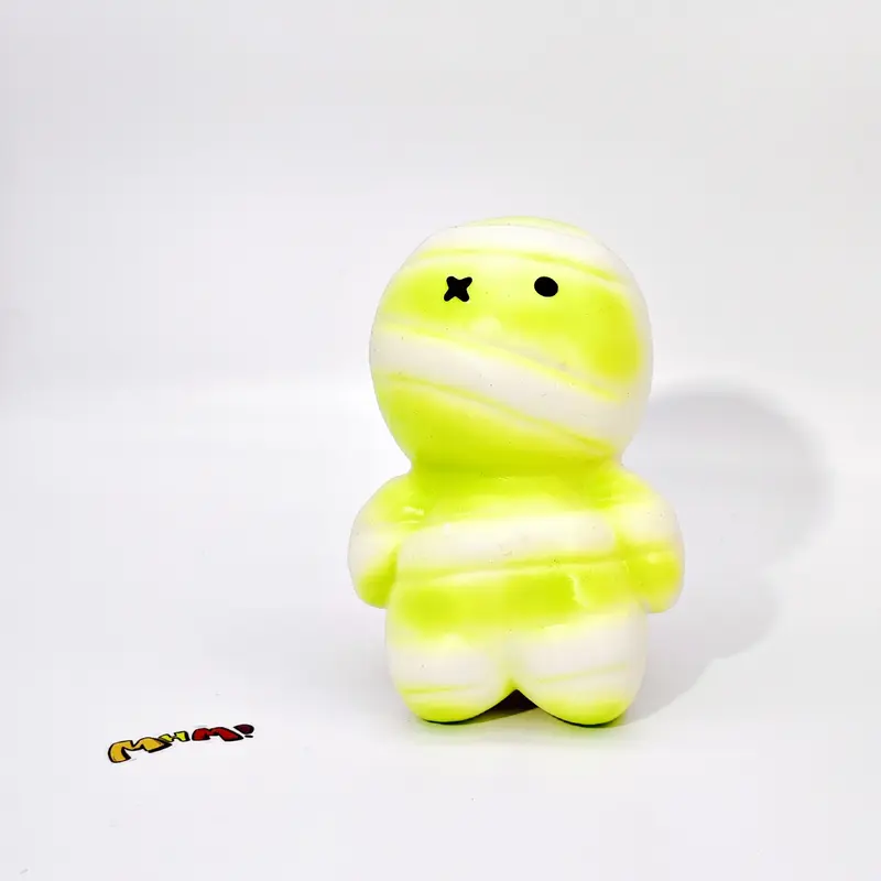 MHM Squishy Wind-Bread Buddy Stress Relief Toy - Sticky, Moist, Soft, Slow-Bouncing Foods Sensory Tool for Tactile Relaxation 9.65x6.89x4.13in