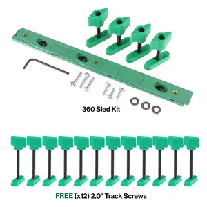 ZEROPLAY 360 Sled Kit with FREE 2" Dovetail Hardware (12 Pack)