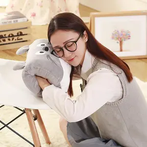 Kids cute gift Cartoon hand pillow Hand Warmer Nap weak hero class 1 arm pillow suho Non electrical Travel essentials