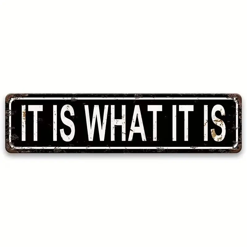 Funny "Fuck It We Ball" 16x4in Lightweight Distressed Aluminum Street Sign - Room Decor, Men's Room Decor, Pre-Drilled Holes, Easy-to-Hang Retro Humorous Wall Plaque, Birthday Gift Idea