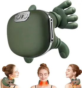 USB Deep Tissue Massager, 8 Fingers - A portable finger pressing device suitable for the neck, back, shoulders and legs - perfect gift for men and women, waist, relaxation - ideal for parents as a gift，Fathersdaygift