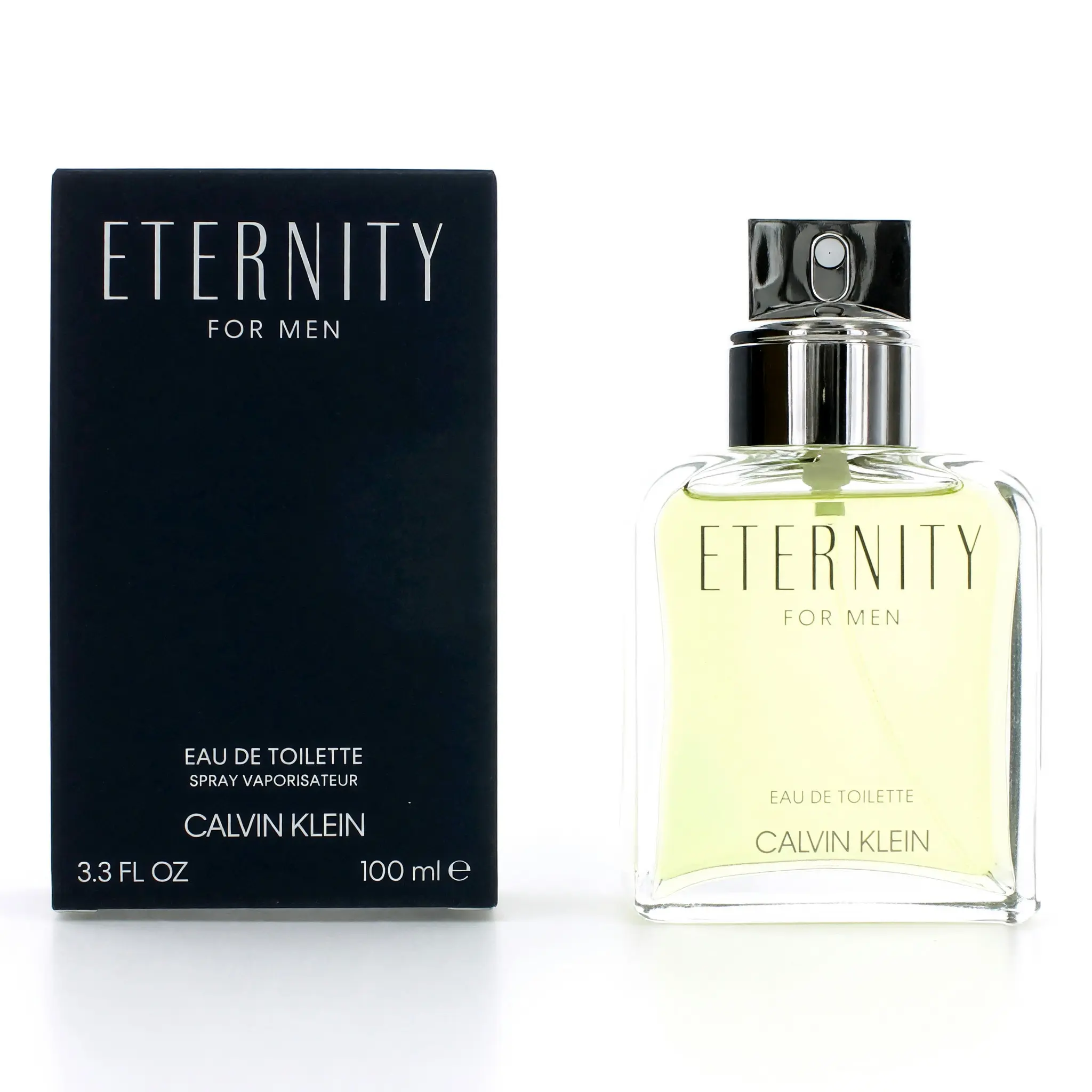 Calvin Klein Eternity Men's Cologne - 3.3 fl oz EDT Spray, Refreshing Masculine Fragrance with Spicy Lavender Notes