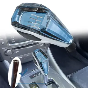 1PC Universal Car LED Crystal Gear Shift Knob Handle Lever Head,For Toyota Lexus Hyundai Mitsubishi Mazda Bmw Audi Chevrolet VW