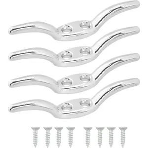 4PCS Blind Accessories - Hooks, Cleats, Safety Kits, Winder for Blinds, Flagpoles, Boats, Awnings, Tarpaulins