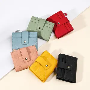 375 Small Wallet for Women RFID Blocking Wallet Womens Leather Zipper Credit Card Pocket Wallet Tassel Keychain Ladies Mini Purse Outdoorfun dealsforyoudays  TikTokShopHolidayHaul