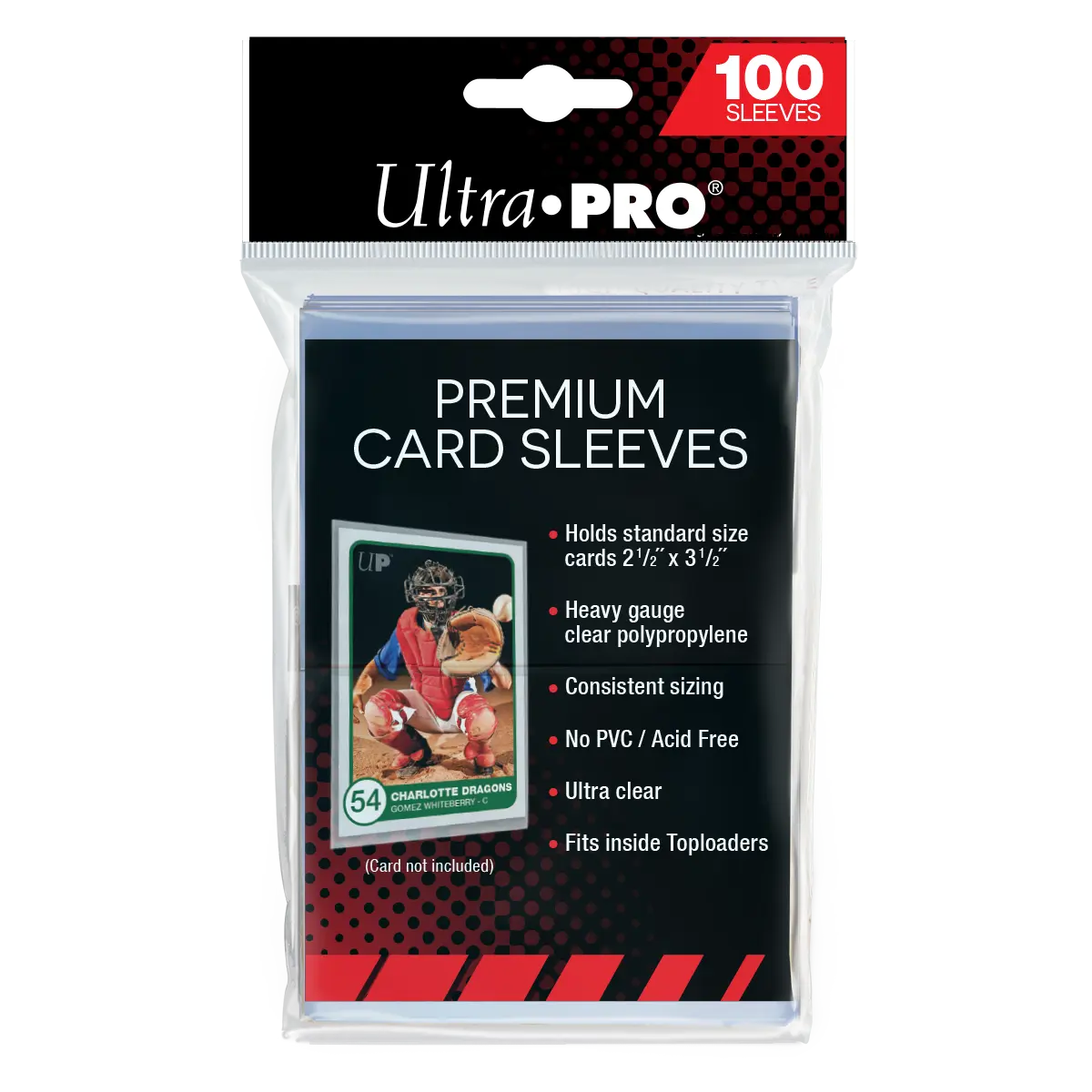 2.5" x 3.5" Premium Card Sleeves (100ct)