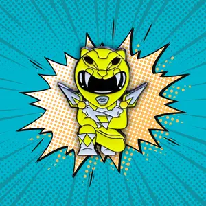 Yellow Ranger Enamel Pin