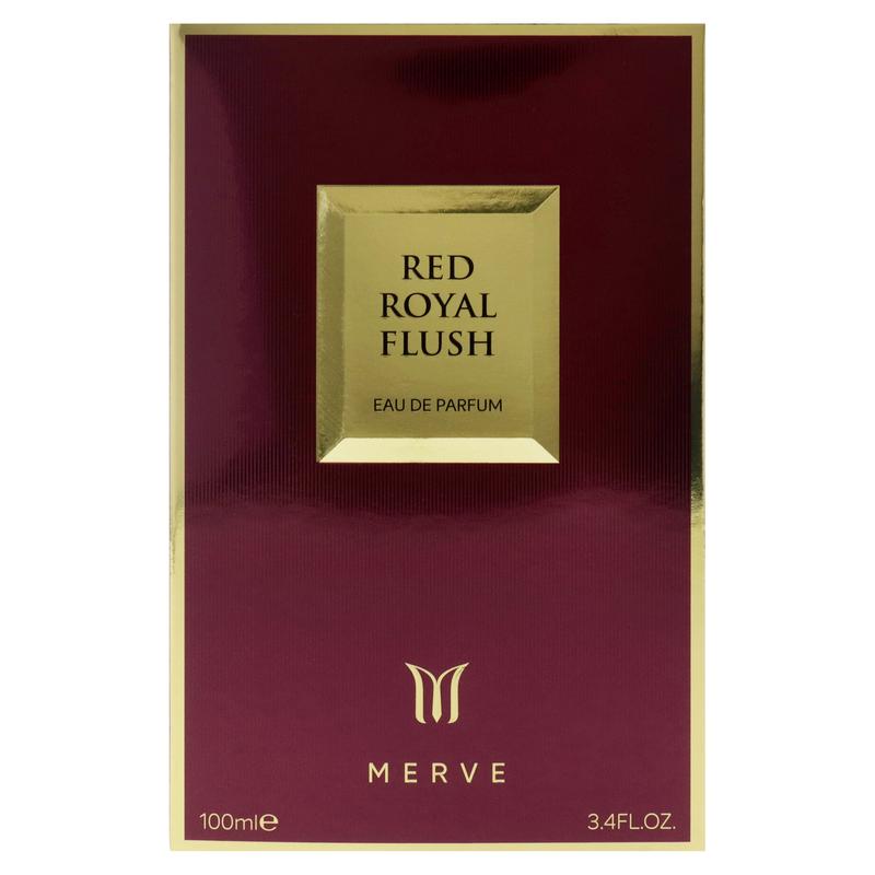 Red Royal Flush by Merve for Unisex - 3.4 oz EDP Spray
