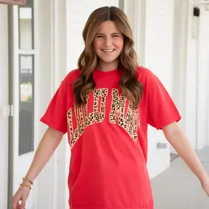 Lulu Mac Leopard Logo Tee