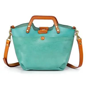 Old Trend Sprout Mini Land Leather Tote with Crossbody Strap