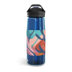 Floral Waves Water Bottle | CamelBak Eddy 20oz/25oz