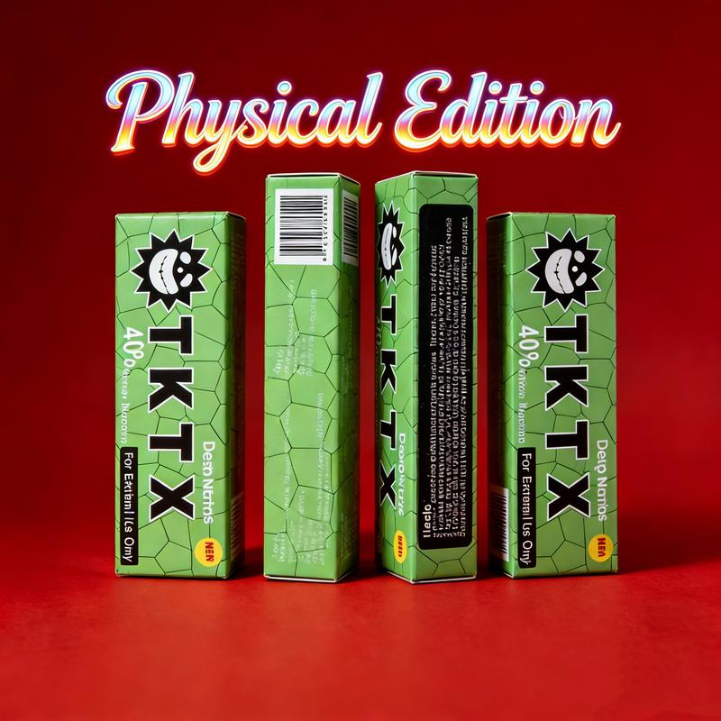 TKTX Numbing Cream (4 Pack) Valentine Limited Edition | 40% Strong Painless Tattoo Cream - Perfect Valentine Gift for Ink Lovers 10g