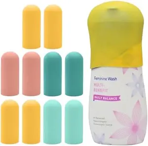 Travel Bottles for Toiletries, TSA Approved LeakProof Squeezable Silicone Toiletry Containers for Shampoo, Conditioner, 3oz Portable Refillable Traveling Size Liquid Containers (16Pcs/Colorful)