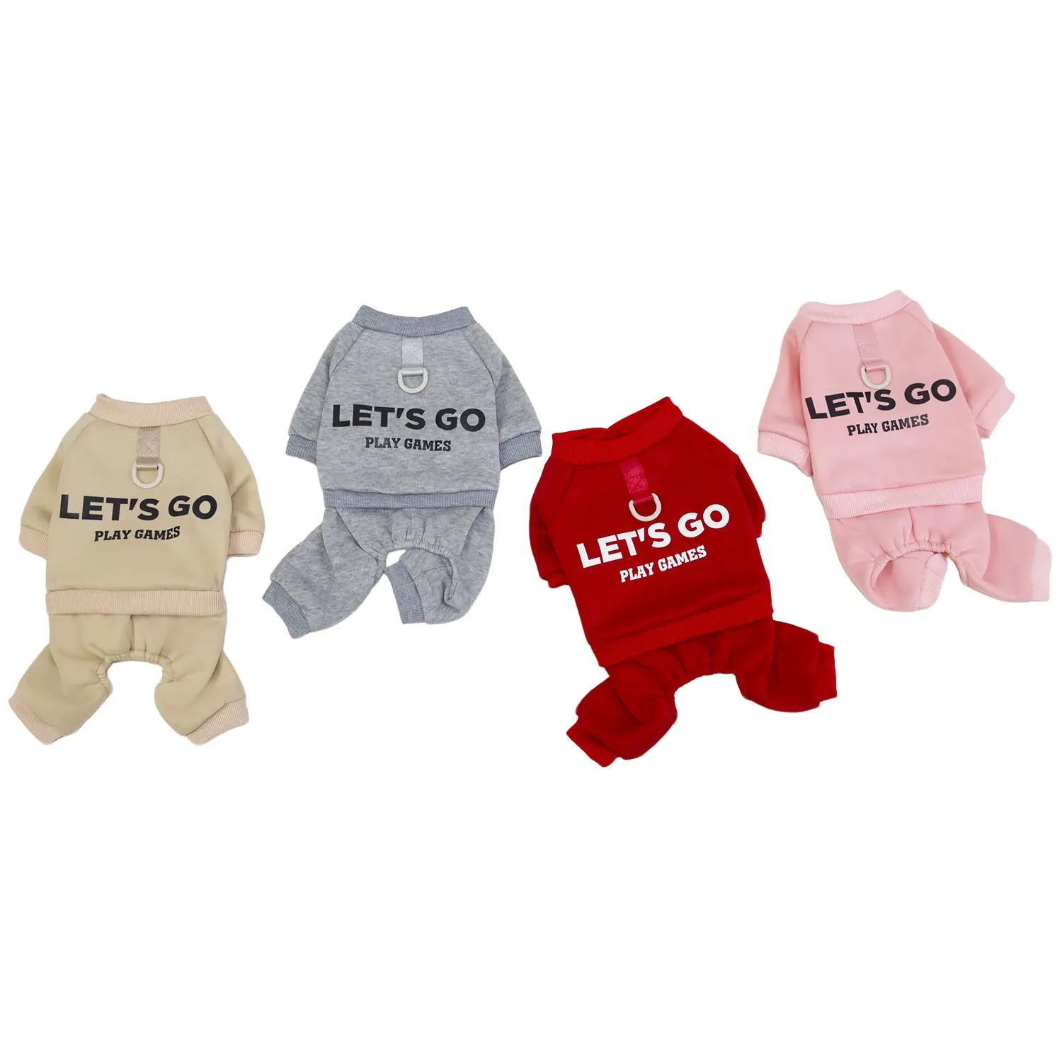Pet Clothes Doggy Puppy Pet Clothing Autumn Winter Four-Legged Fleece Jacket Dynamic Four Legs Sweatshirt Dachshund Clothes