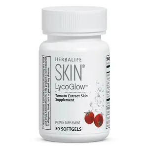 Herbalife Skin LycoGlow Dietary Supplement - 30 Softgels with Tomato Extract, Phytonutrients for Radiant Skin, Vitamin-Infused Healthy Wellness Support