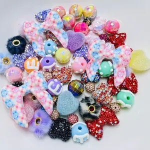 Blind Bags of Beads for beadable pens/bracelets-With charms Open in live