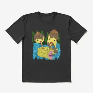 Princess Bubblegums Rock Adventure Time Graphic Tee, Unisex Cotton Crewneck T-Shirt - Medium, Short Sleeve, Casual Streetwear Printed Tee