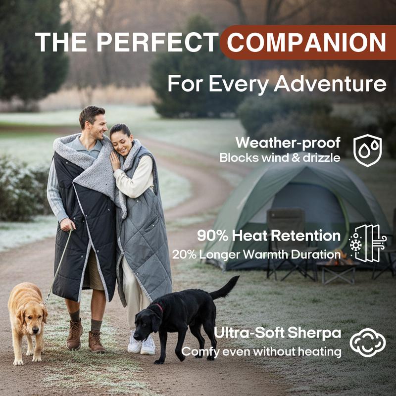 ZONLI Battery Operated Wearable Heated Blanket Z Style in Carbon Fiber 3 Heat Levels 10000mAh Rechargeable for Home Office Travel Camping Household Gifts for parents, Christmas gifts, must-have for winter, convenient heating blanket ZONLI Battery Operated Wearable Heated Blanket Z Style in Carbon Fiber 3 Heat Levels 10000mAh Rechargeable for Home Office Travel Camping Household Gifts for parents, Christmas gifts, must-have for winter, convenient heating blanket