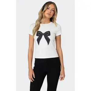 Edikted Women's Tied Up T-Shirt