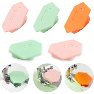 5 count  Seam Guide for Sewing Machine,  Hem Guide for Sewing Machine, Polygonal Multifunctional Hemmer Gauge, Sewing Accessories and Supplies