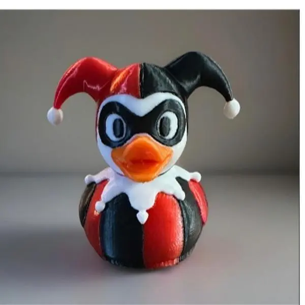 HARLEY QUINN 3D PRINTED DUCK COLLECTIBLE