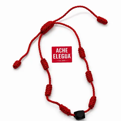 Azabache Bracelet with 7 Knots | Protection, Luck & Spiritual Balance