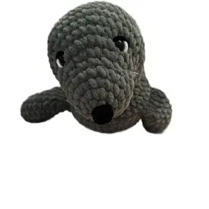 Crocheted Sea Lion Stuffed Toy - Handmade & Adorable