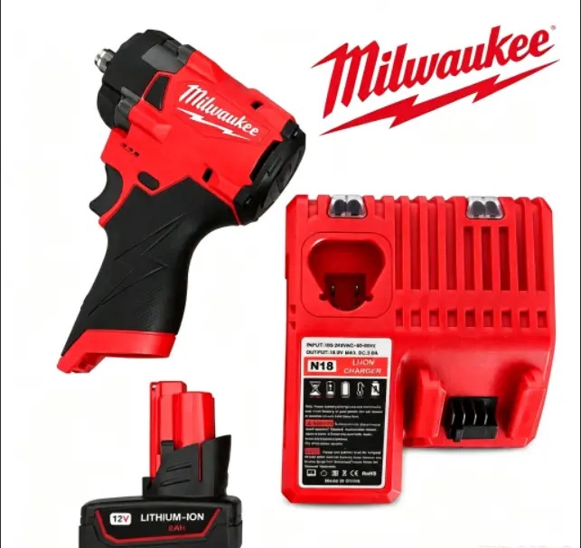 Milwaukee M12 1/2 impact wrench hardware hand tool accessory construction work diy use truck repair,fiw212,m18,cordless,electric wrench,series,Portable,Adjustable,Modular,Silicone,Kerosene,reception,Heavy-Duty,room,,food,bottle,men,elastic