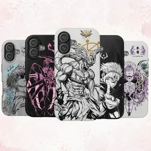 Jujutsu Magic Shounen JJK Anime Manga Phone Case, Compatible with iPhone X, 11, 12, 13, 14, 15, 16, 17 & more
