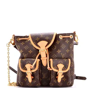 Pre-owned Louis Vuitton Canvas Coated Backpacks Excursion Backpack Monogram Canvas PM by Rebag