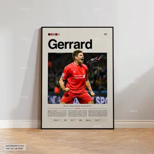 Steve Gerrard - Liverpool FC poster