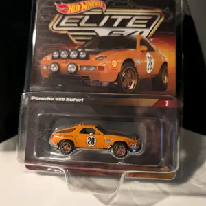 Hot Wheels Elite 64 Porsche 928 Safari 1:64 Scale Collectible Diecast Model Car Orange Finish