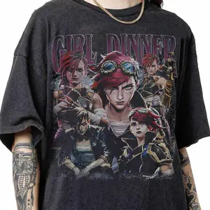 Vintage 90s Graphic Style Vi Arcane T-shirt Gift For Fan