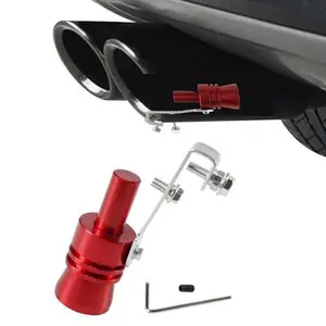 Universal Turbo Sound Pipe Whistle Muffler Sounder Simulator Tailpipe Noise Sound Enhancer Compatible with Truck, Motorcycle, Cars, Dirt Bike and Scooter car decoration