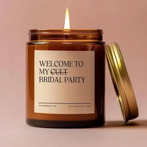 Bridesmaid Gifts, Bridesmaid Proposal Gifts, Funny Bridal Party Candles, Bulk Bridesmaid Proposal Gift Ideas Bachelorette