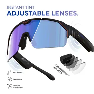 La Melaza Music Shield — Instant Tint Adjustable Sports Sunglasses by José Reyes
