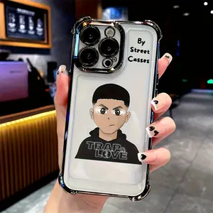 Popular MDLR 'Morad' Art Creativity Phone Case Suitable for iPhone 17, 16e, 16, 15, 14,...12, 11 Mini Pro Max Air X/XR...XSMAX 8, 7 Plus - Anti-Drop Transparent Soft Back Cover,  Anime Style, Uv Printed Design, Creative Individuals, Tech Enthusiasts