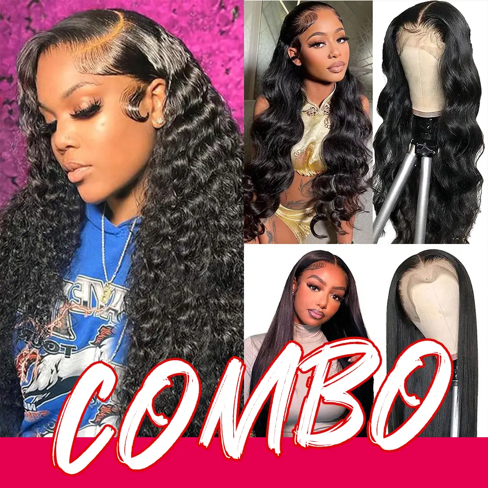 28‘’deep wave +28‘’body wave+28‘’straight wig