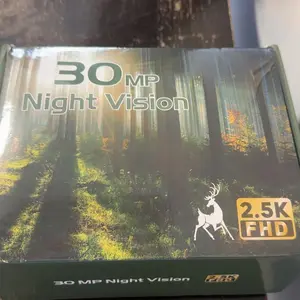 Night Vision Binoculars with Night Vision Technology - 2000 mAh Battery, 7 Levels Infrared, 6X Digital Zoom, Camping Accessories, Gifts for Him (Wildlife Observation, Hunting), Birthday Gift, Father's Day Gift