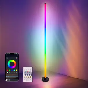 Smart RGB LED Corner Lamp, Remote and APP Controlled, 16 Million Colors, Music Sync, Atmosphere Decor, Father's Day Gift, Birthday Gift