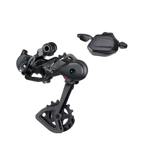 TRP TR12 Rear Derailleur and Shifter Kit - Black