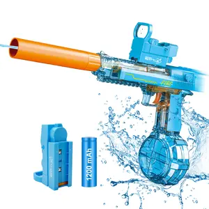 Talgic Multiplayer Team Game Toys Electric Automatic Water Machine Powerful ,Blue Unique Color, 300 Water Shots, Summer Outdoor Swimming Pool Water Toy for Adult/Kids
