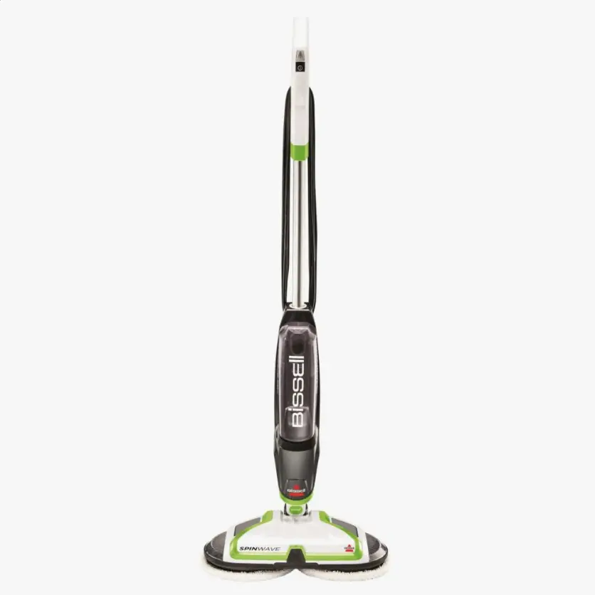 BISSELL SpinWave Hard Floor Spin Mop, Electric Floor Scrubber with Rotating Mop Pads, Lightweight Floor Cleaner for Hardwood, Tile, Vinyl, Laminate and Sealed Floors, Ideal for Deep Cleaning and Everyday Home Care