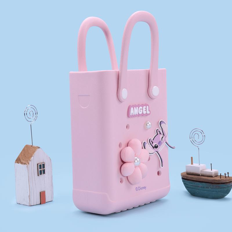 Disney Stitch and Angel - Themed Small Crochet Handbags: Perfect for Shopping, Parties, and Disney-Inspired Outings - Holiday Party Ready, Holiday & Holiday Haul Disney Stitch and Angel - Themed Small Crochet Handbags: Perfect for Shopping, Parties, and Disney-Inspired Outings - Holiday Party Ready, Holiday & Holiday Haul